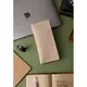 Кожаное портмоне 12.0 светло-бежевое Краст