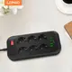 Сетевой фильтр-удлинитель LDNIO SE6403 6 розеток и 4 USB 2 м Чёрный