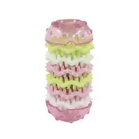 Игрушка кость CHEW TOY 17T Pink M для чистки зубов у собак
