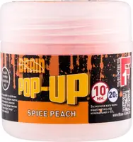 Бойлы Brain Pop-Up F1 Spice Peach персик/специи 10 mm 20 gr 1858-02-10