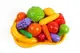 Продукты - фрукты на подносе ТЕХНОК