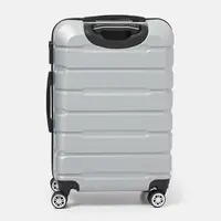 Чемодан большой 4 колеса Ricco Grande T1ABS500silver-XL