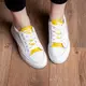 Женские кеды Fashion Allie 1806 38 размер 23,5 см Белый