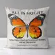 Подушка габардиновая c принтом All is bright butterfly 30x30 см 3P_CASA008