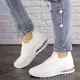 Женские слипоны Fashion Lambert 1524 41 размер 25,5 см Белый