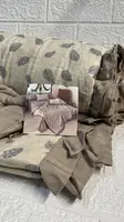 Постільна білизна євро з літньою ковдрою з мусліну Colorful Home Print 8 20234 220х240 см
