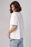 Жіноча футболка oversize з написом Sunday - червоний колір, S