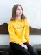 Женский свитшот с патриотической надписью I`m UKRAINIAN