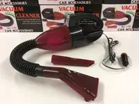 Ручний автомобільний пилосос з ліхтариком від прикурювача 12 В CAR VACUM CLEANER, автопилосос для авто