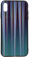 Чехол-накладка TOTO Aurora Print Glass Case Apple iPhone XS Max Blue