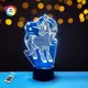 3D ночник "My Little Pony 2" (УВЕЛИЧЕННОЕ ИЗОБРАЖЕНИЕ)+ пульт ДУ+ батарейки (3ААА)  3DTOYSLAMP