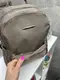 Черный - молодежный большой рюкзак из непромокаемой плащевки на два отдельных отделения на молнии (0426)