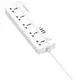 Удлинитель сетевой Ldnio SC5415 |PD20W/QC18W, 3USB/1Type-C, 5Sockets|