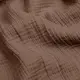 Подростковое постельное белье муслин с простыней на резинке CARAMEL CS1