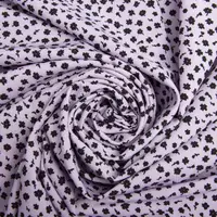 Ткань плательная Super Soft мелкоцвет сирень