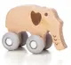 Деревянная игрушка FreeON слоник на силиконовых колесах