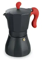 Гейзерная кофеварка на 3 чашки Сon Brio СВ-6603-red