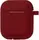 Кейс TOTO Plain Cover With Stripe Style Case AirPods Wine Red