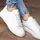 Кеды женские Fashion Brightness 3118 39 размер 25 см Белый