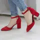 Туфли женские Fashion Fabu 2796 39 размер 25 см Красный