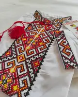 Вишиванка для хлопчиків Філіп з красною вишивкою 146
