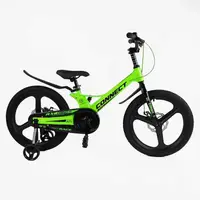 Дитячий велосипед 20" Corso Connect, магнієва рама, литі диски, зібраний на 75%. Green (162136)