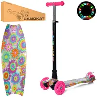 Самокат I-Trike Maxi JR3-055-3-WP7 78-87 см фиолетовый