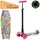 Самокат I-Trike Maxi JR3-055-3-WP7 78-87 см фиолетовый