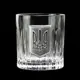 Набор бокалов для виски "Тризуб" Boss Crystal, 6 бокалов, серебро, хрусталь
