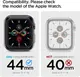 Чехол Spigen для Apple Watch 44 мм - Ultra Hybrid, Crystal Clear (ACS00428)