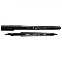 Маркер акварельный Santi Brush SW-27 391027 черный