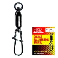 LJ5012-005 Вертлюг-застёжка с подш. Lucky John DOUBLE BALL BEARING SWIVEL 005 *3