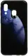 Чехол-накладка TOTO Print Glass Space Case Samsung Galaxy A40 Dark Blue