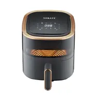 Аэрофритюрница 4.8 литра аэрогриль Sokany безмасляная фритюрница 1300W мультипечь настольная аэропечь