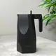 Гейзерная кофеварка 150 мл Alessi Ossidiana на 3 чашки черная