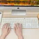 Комплект клавиатура + мышь Xiaomi MiiiW Wireless Keyboard and mouse set White MWWK01 / MWWM01