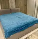 Плед Dushka Home Узор 20772 200х230 см голубой