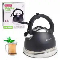 Чайник со свистком Kamille KM-0860 3 л черный