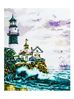 Картина по номерам Маяк, 40 х 50 см, краски, кисти. Multicolor (6701)