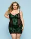 Кокетливая ночная сорочка бебидолл XL/3XL