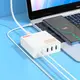 Адаптер сетевой HOCO Vision five-port charger C114A |4USB/1Type-C, PD/QC, 65W/3A|