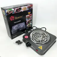 Электроплита спиральная настольная плита Domotec MS-5801 1000 Вт, Переносная компактная электроплита