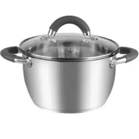 Каструля зі скляною кришкою Stenson Соокег MH-4063-3-6 3.6 л 20 см