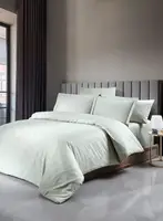Постільна білизна First Choice Jacquard Satin Boris Ice жаккард сатин сатин Туреччина 200х220см