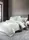 Постельное белье First Choice Jacquard Satin Boris Ice жаккард сатин Турция 200х220см