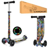Самокат трёхколесный iTrike MAXI JR 3-055-WP9 складной