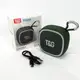 Портативная Bluetooth колонка TG659 с ремешком, Беспроводная колонка портативная мощная. Цвет: зеленый