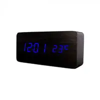 Настольные декоративные часы под дерево с подсветкой VST-862-5 CG10 PR3