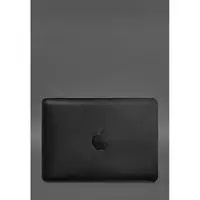 Кожаный чехол для MacBook 15-16 Черный