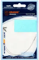 Поводок Ukrspin Orange Spin AFW 17см 9кг(20lb)/0.3мм (2шт/уп) (1590-03-67)